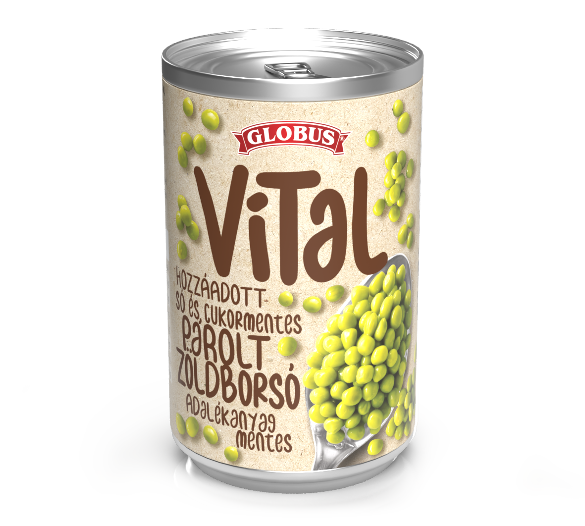 GLOBUS Vital Zöldborsó 285g/250g